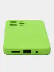 Лайм чехол для Xiaomi Redmi 12 (Сяоми редми 12), с мягкой подкладкой