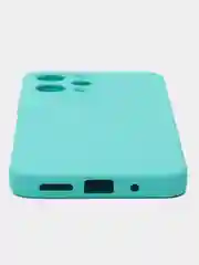 Мятный чехол для Xiaomi Redmi 12 (Сяоми редми 12), с мягкой подкладкой