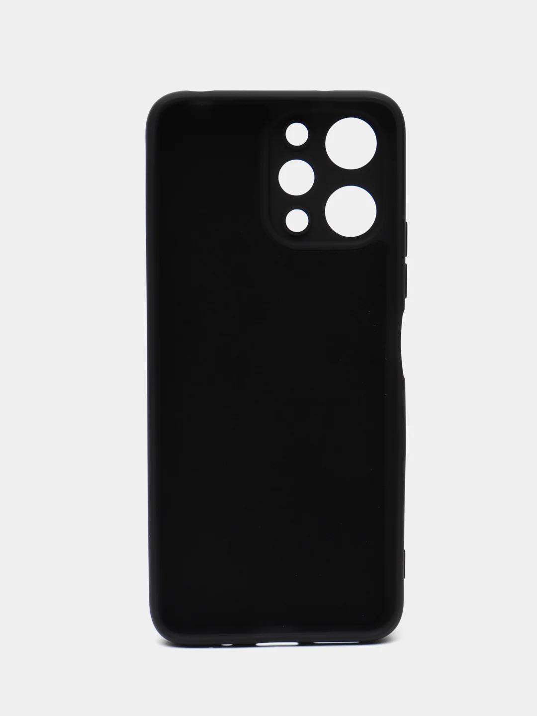 Черный чехол для Xiaomi Redmi 12 (Сяоми редми 12), с мягкой подкладкой
