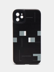 Чехол на айфон 11, абстракция, линии, грани, фигуры, 7 принтов, чехол на iPhone 11