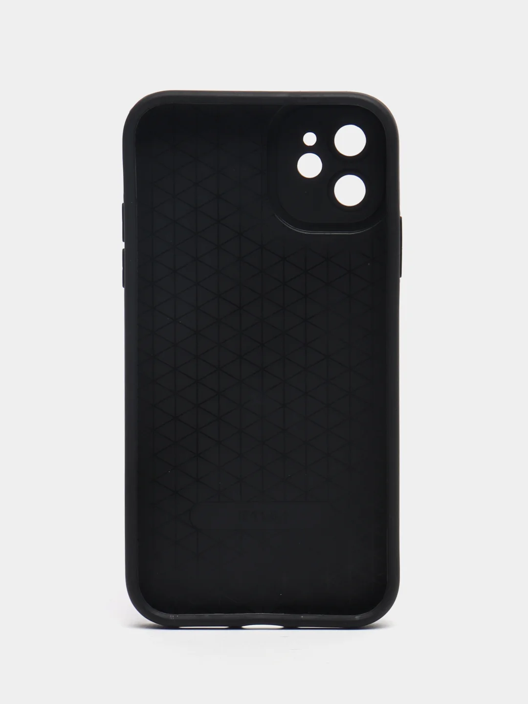 Фиолетовый чехол на айфон 11, бархат, лайк, like, 2 принта, чехол iPhone 11