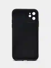 Фиолетовый чехол на айфон 11, бархат, лайк, like, 2 принта, чехол iPhone 11
