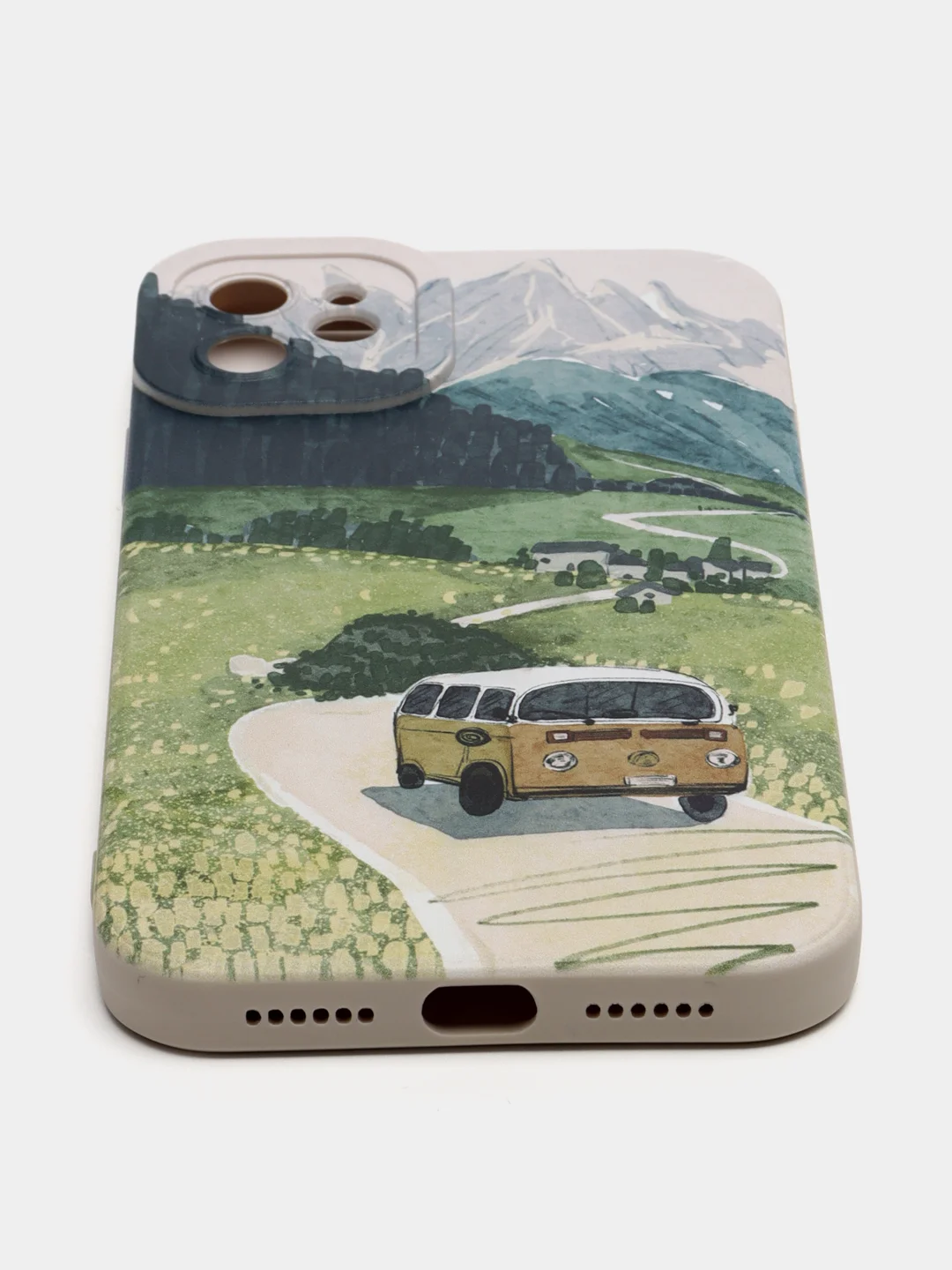 Лайм чехол на айфон 11, с принтом, 8 принтов, чехол для iphone 11, Горы, Река, Море, Рисунок,