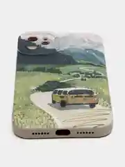 Лайм чехол на айфон 11, с принтом, 8 принтов, чехол для iphone 11, Горы, Река, Море, Рисунок,