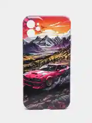 Медный чехол на айфон 11, с принтом, 8 принтов, чехол для iphone 11, Горы, Река, Море, Рисунок,