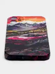 Медный чехол на айфон 11, с принтом, 8 принтов, чехол для iphone 11, Горы, Река, Море, Рисунок,