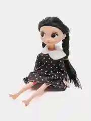 Тёмно-серый кукла "Уэнсдей Аддамс", Wednesday Addams, Венсдей, Монстр Хай