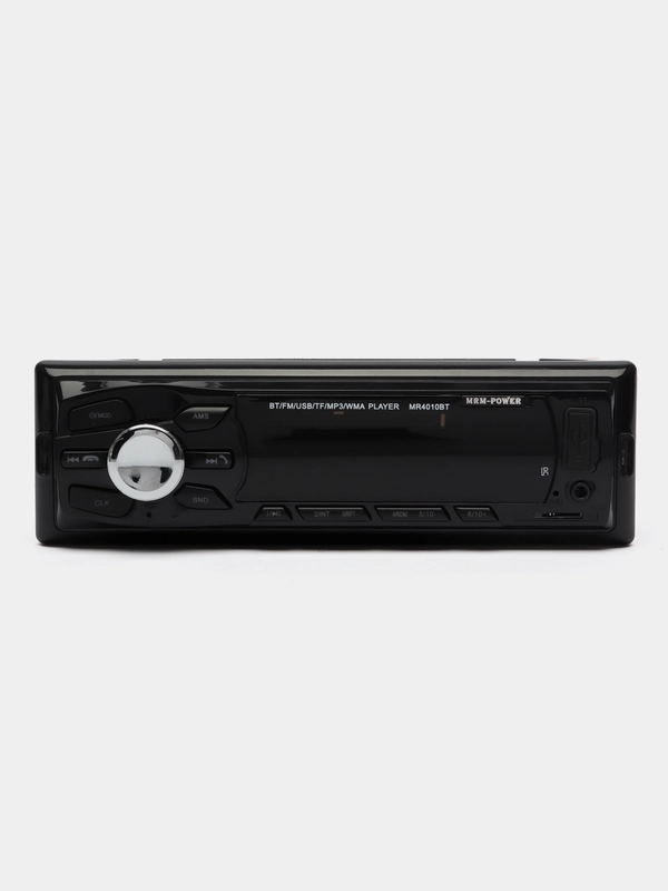 Автомагнитола MRM MR4110 LCD/BT/USB/TF/FM/Remote+G, 4RCA,7 цветов, 4*50W, с охладителем