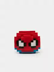 Красный детский 3D-конструктор для мальчиков, развивающая игрушка, фигурка Человек-паук, Марвел