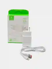 Ледяной сетевое зарядное устройство с кабелем Sky Dolphin, 2,4 А