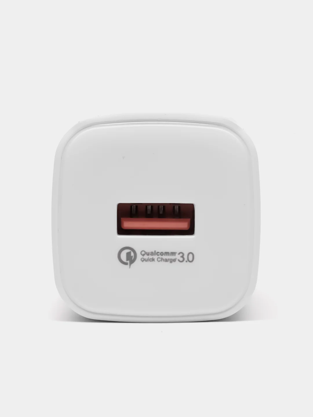 Белый зарядное устройство с быстрой зарядкой для iPhone iOS и Android, 18W