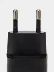Черный зарядное устройство с быстрой зарядкой для iPhone iOS и Android, 18W