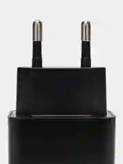 Черный зарядное устройство с быстрой зарядкой для iPhone iOS и Android, 18W