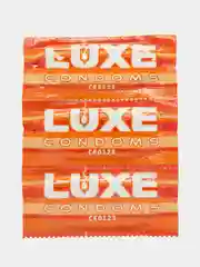 Серебряный презервативы LUXE, 3 шт в упаковке