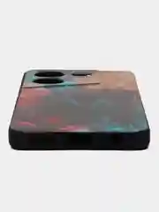 Фиолетовый силиконовый чехол для Tecno POVA 5, с принтом, с рисунком, Техно Пова 5