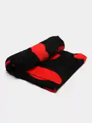 Алый плед покрывало "Уют"