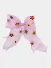 Фиолетовый бантики для волос, на зажиме