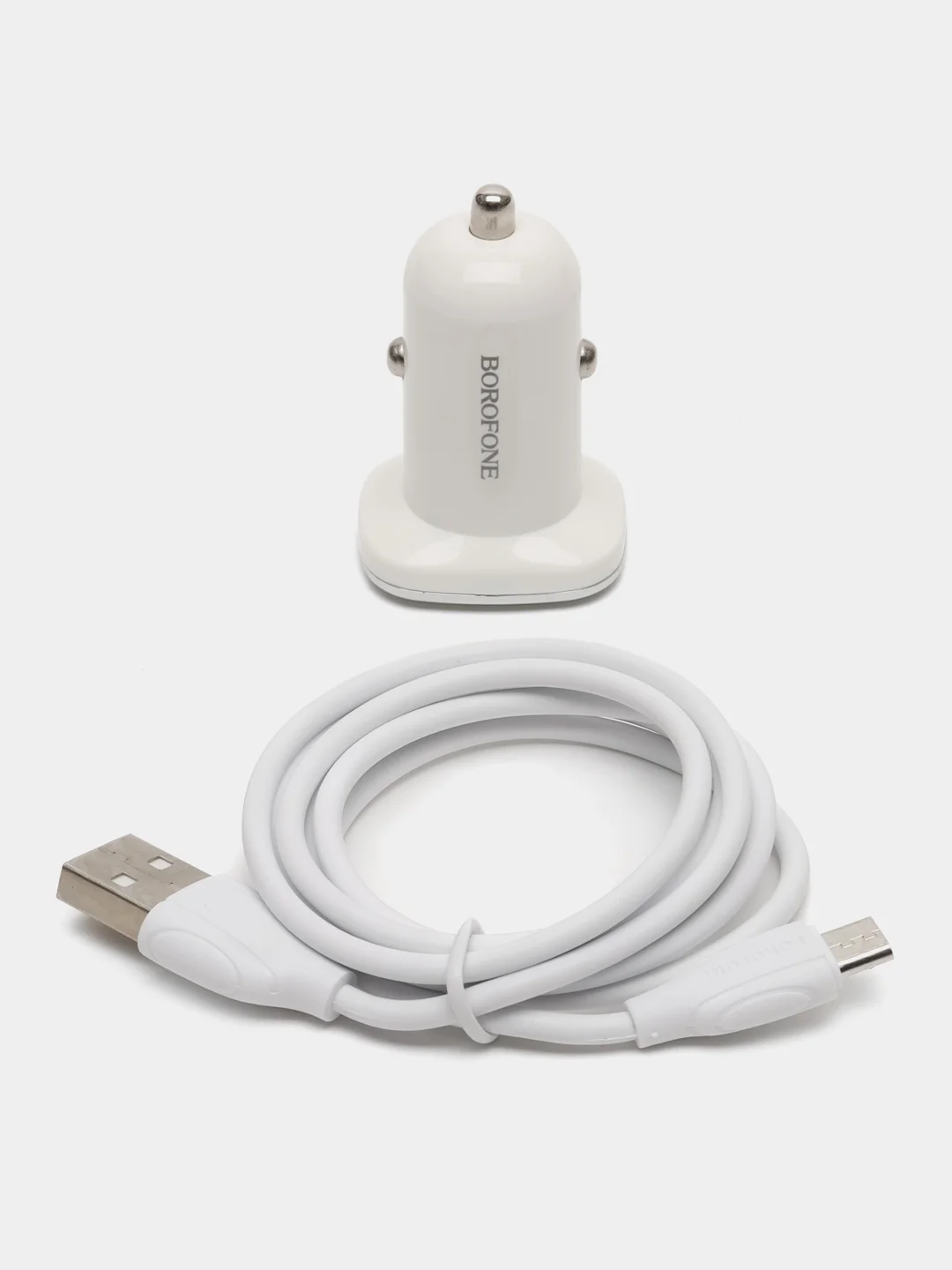 Автомобильное зарядное устройство Borofone BZ12 Micro-USB