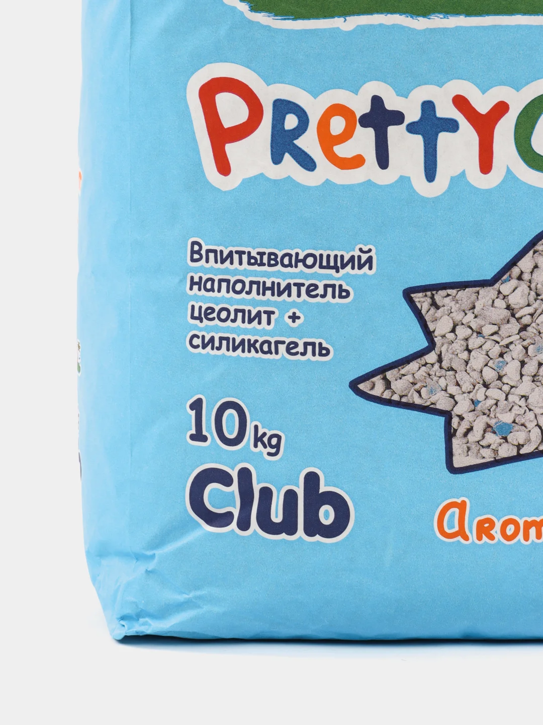 Цеолитовый впитывающий наполнитель для кошачьего туалета PrettyCat "Aroma Fruit", 10 кг