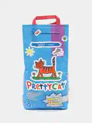 Наполнитель для кошачьего туалета PrettyCat Naturel, с ароматом лаванды, цеолитовый, 8 кг