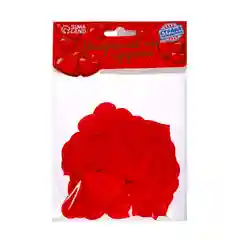 Сердечки декоративные, набор 50 шт., 3,2 см