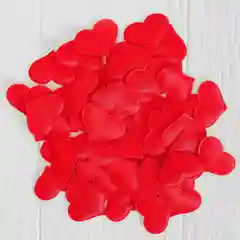 Сердечки декоративные, набор 50 шт., 3,2 см