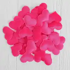 Сердечки декоративные, набор 50 шт., 3,2 см