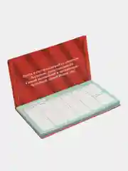 Алый подарочный набор для девушки, женщины : Планинг + ручка
