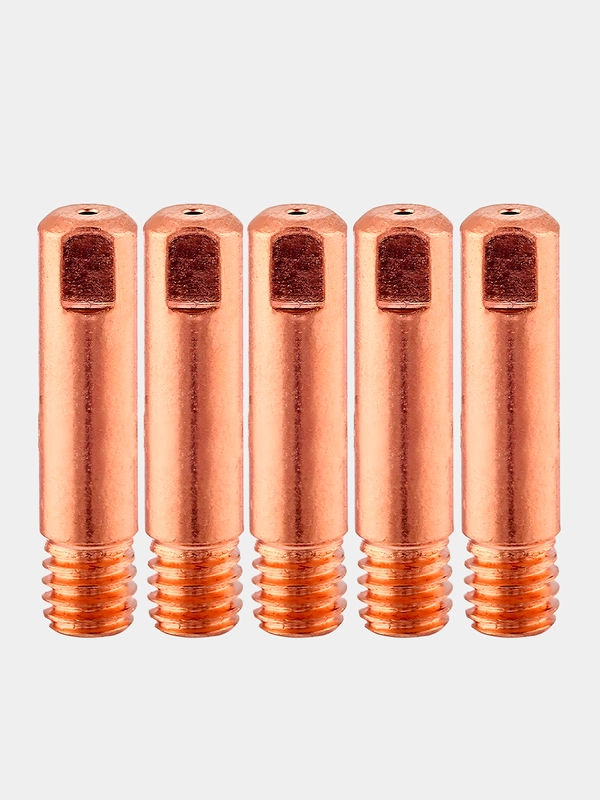 Сварочный наконечник E-CU-AL m6x25x1.0мм (5 штук)