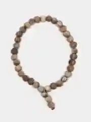 Серый меланж мусульманские четки, 33 или 99 бусины