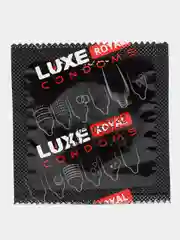 Презервативы Luxe Royal Sex Machine, с рифленой поверхностью, 3 штуки