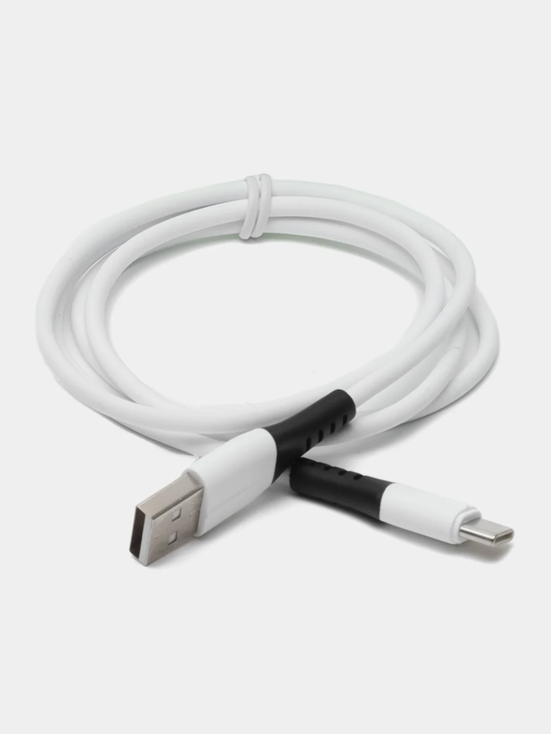 Белый кабель X82, Type-C, USB, быстрая зарядка