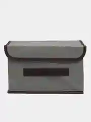 Серый коробка кофр для хранения вещей, складная, с крышкой, 2 размера, 6 цветов