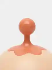Коралловый меланж массажная щетка для мытья головы