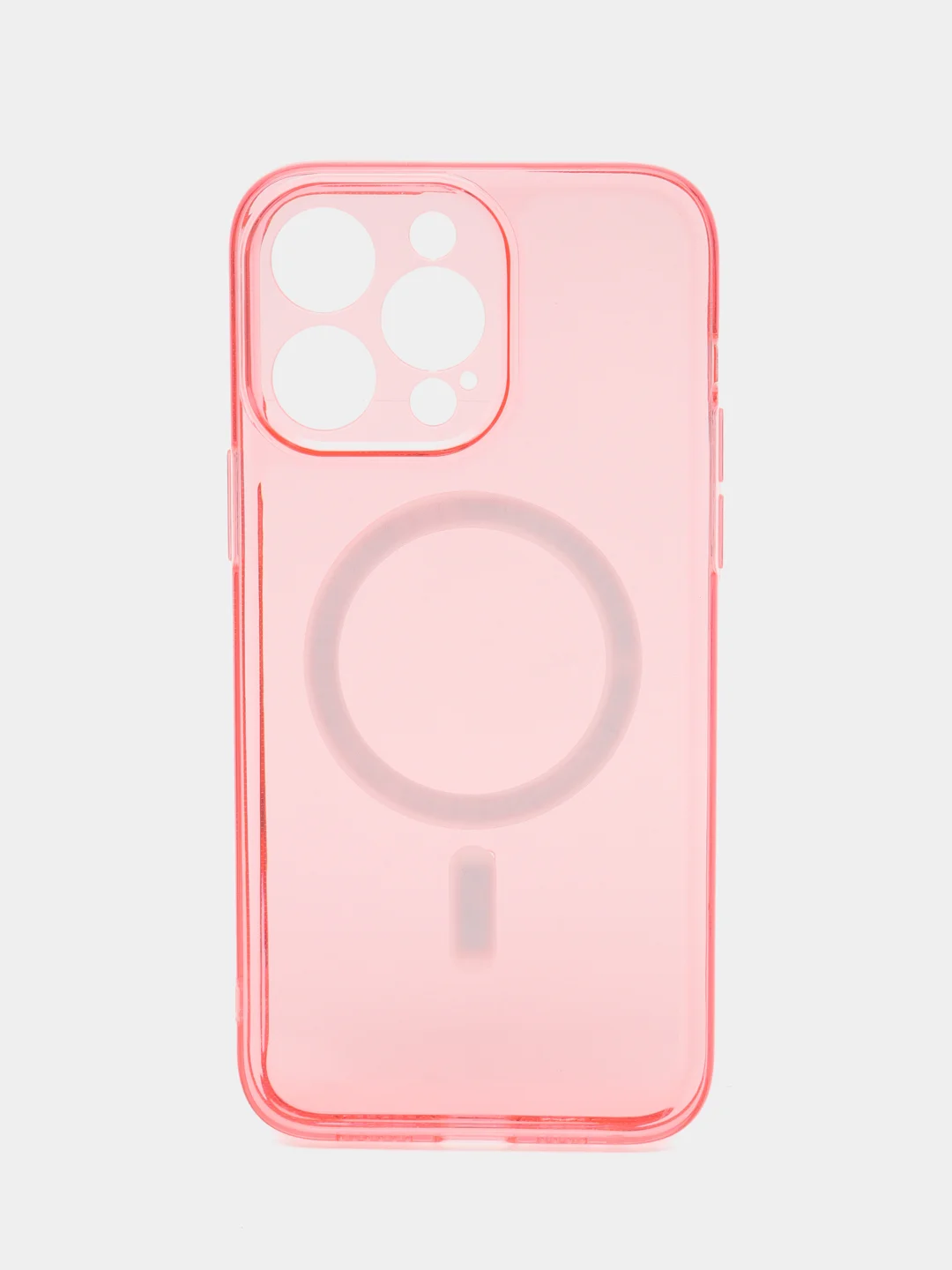 Розовый чехол Premium MagSafe на iPhone 11, 12, 13, 14 Pro Max, айфон, магсейф, про макс, силиконовый