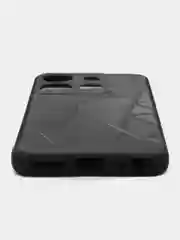 Тёмно-серый силиконовый чехол для Infinix SMART 7, с принтом, с рисунком, Инфиникс Смарт 7