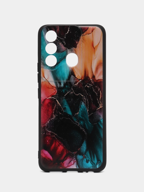 Силиконовый чехол для Itel Vision 3 PLUS, с принтом, с рисунком, Ител Вижен 3 Плюс