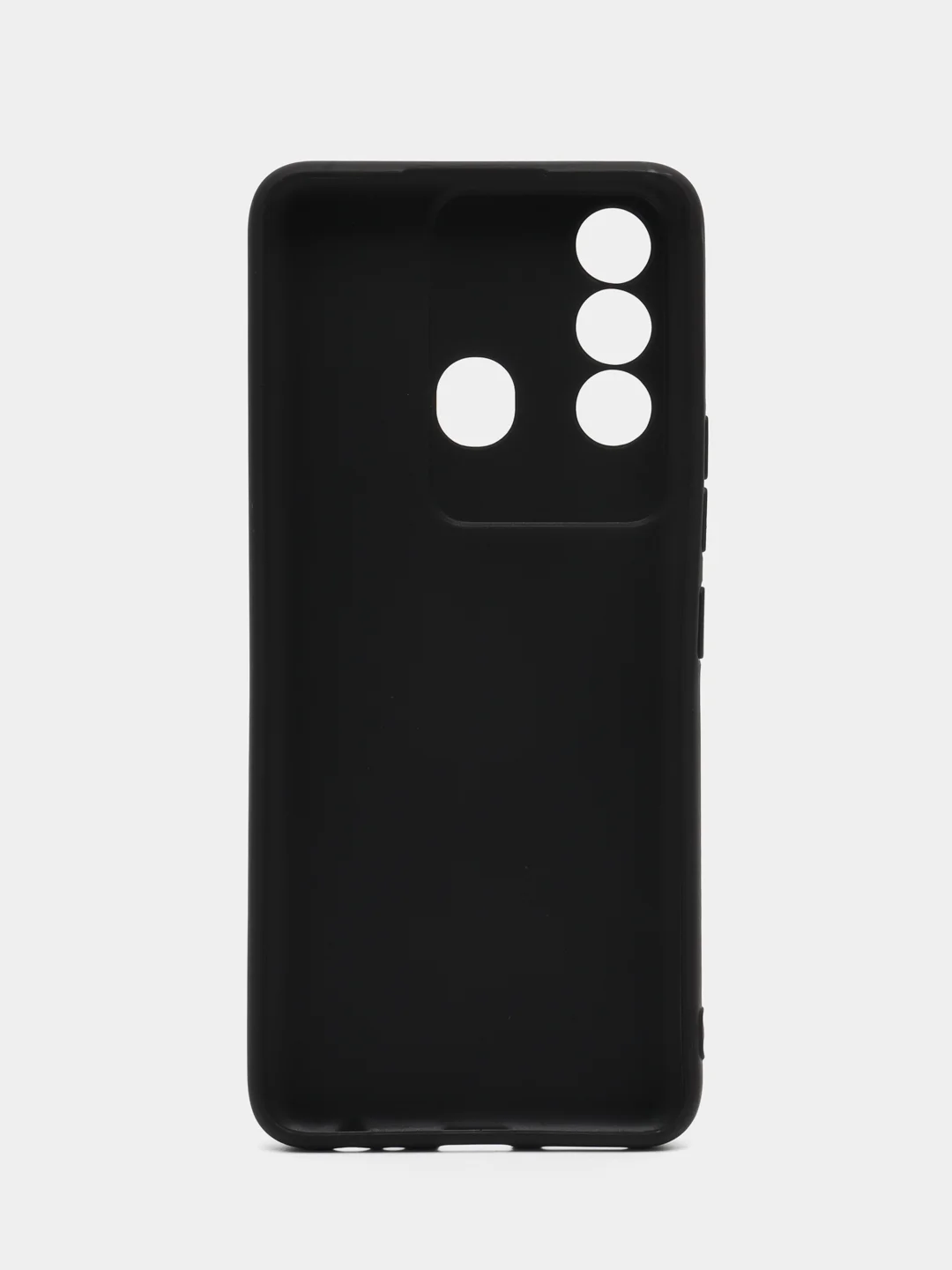 Тёмно-серый силиконовый чехол для Itel Vision 3 PLUS, с принтом, с рисунком, Ител Вижен 3 Плюс