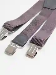 Серый подтяжки мужские, женские, для брюк, эластичные