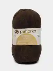 Коричневый пряжа Пехорка Овечья шерсть