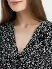 Зеленый платье женское, шифоновое