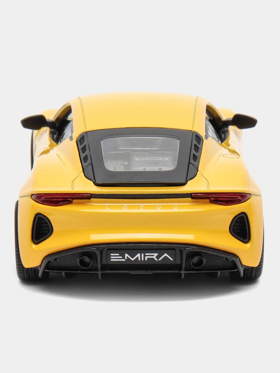 Желтый металлическая машинка Kinsmart 1:34 2021, Lotus Emira, инерционная, KT5441D