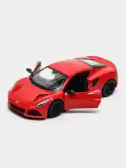 Красный металлическая машинка Kinsmart 1:34 2021, Lotus Emira, инерционная, KT5441D