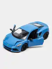 Синий металлическая машинка Kinsmart 1:34 2021, Lotus Emira, инерционная, KT5441D