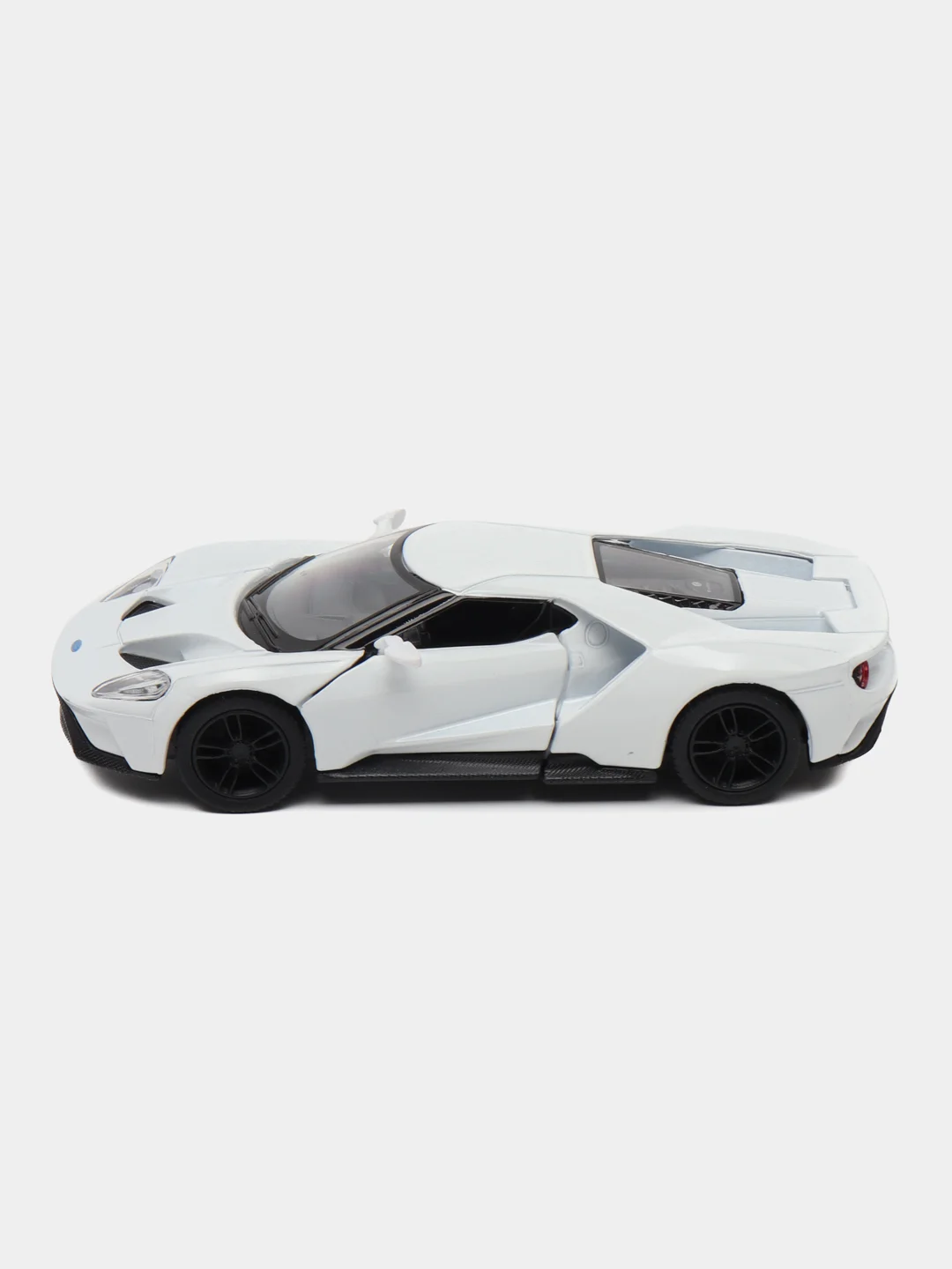 Белый металлическая машинка Kinsmart 1:38 2017 Ford GT KT5391D