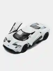 Белый металлическая машинка Kinsmart 1:38 2017 Ford GT KT5391D