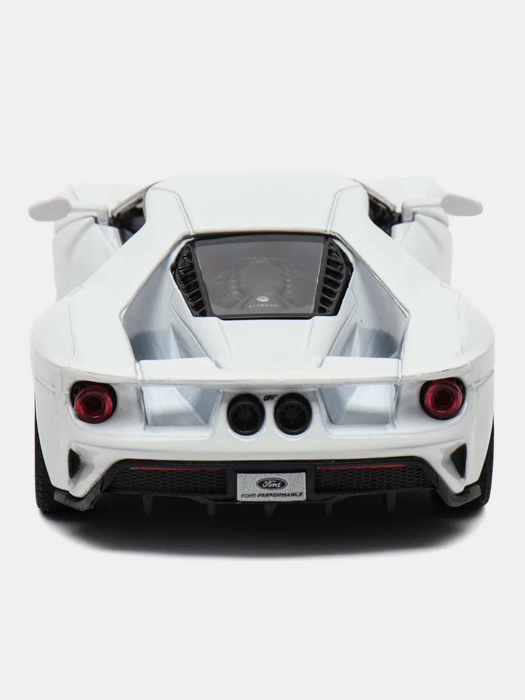 Белый металлическая машинка Kinsmart 1:38 2017 Ford GT KT5391D