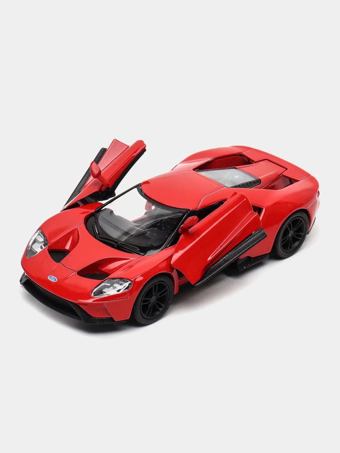 Белый металлическая машинка Kinsmart 1:38 2017 Ford GT KT5391D