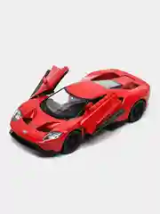 Белый металлическая машинка Kinsmart 1:38 2017 Ford GT KT5391D