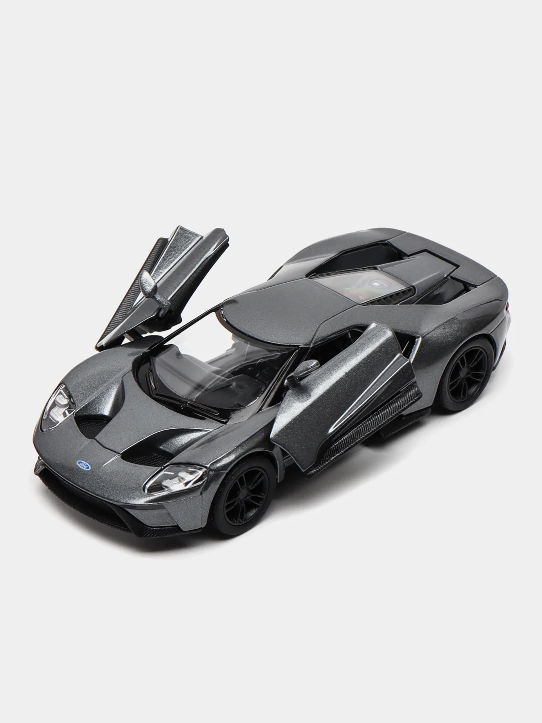 Серый металлическая машинка Kinsmart 1:38 2017 Ford GT KT5391D
